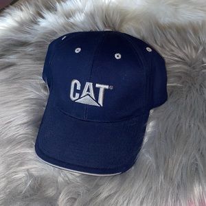 CAT Navy Blue Adult Cap/Hat adjustable